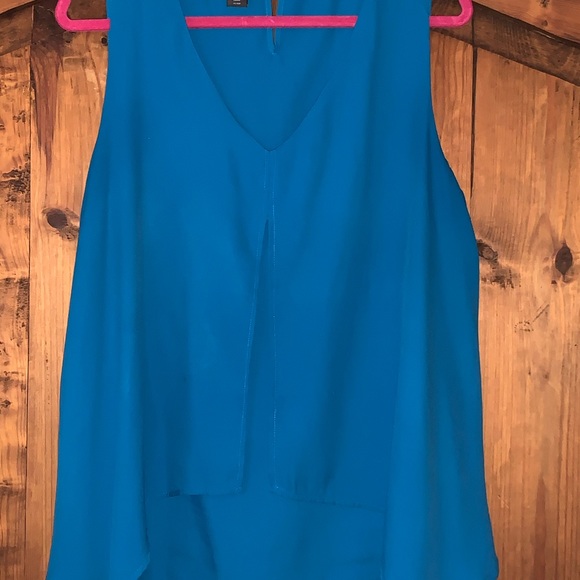 Covington Tops - Covington electric blue sleeveless blouse XL